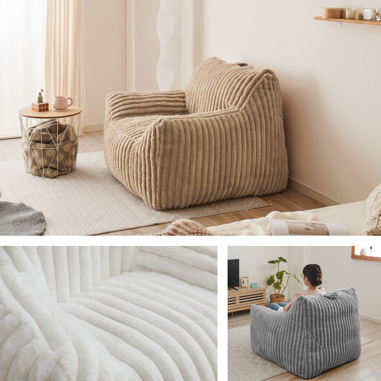 【5%OFF】【roomnhome×リコメン堂】ふわふわ 肘付き ローソファ フロアソファ 1人掛けソファ ポケット付き 選べる2サイズ 大人用 子供用 クッション ソファクッション クッションソファ 韓国 インテリア【送料無料】