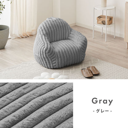 【roomnhome×リコメン堂】子供用 肘付き ふわふわ ローソファ フロアソファ 1人掛けソファ 60×60×55 クッション ソファクッション 韓国 インテリア【送料無料】