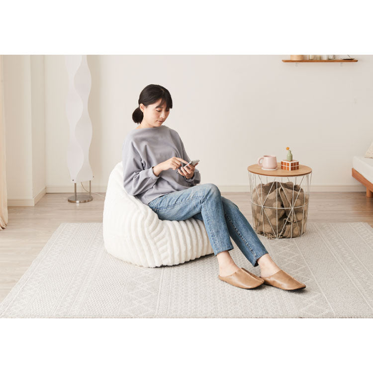 【roomnhome×リコメン堂】子供用 肘付き ふわふわ ローソファ フロアソファ 1人掛けソファ 60×60×55 クッション ソファクッション 韓国 インテリア【送料無料】
