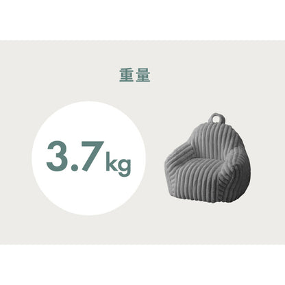 【roomnhome×リコメン堂】子供用 肘付き ふわふわ ローソファ フロアソファ 1人掛けソファ 60×60×55 クッション ソファクッション 韓国 インテリア【送料無料】