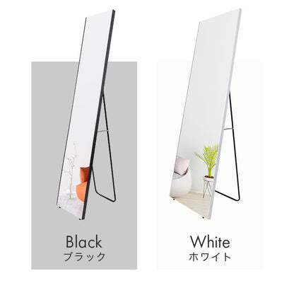 brisafe 割れない鏡 スタンド 60×180cm 割れない おしゃれ シンプル 鏡 ミラー スタンドミラー 全身鏡 インテリア 飛散防止 防災 鮮明 安全 軽量設計 壁掛け 2WAY 玄関 寝室 高反射率 高耐久