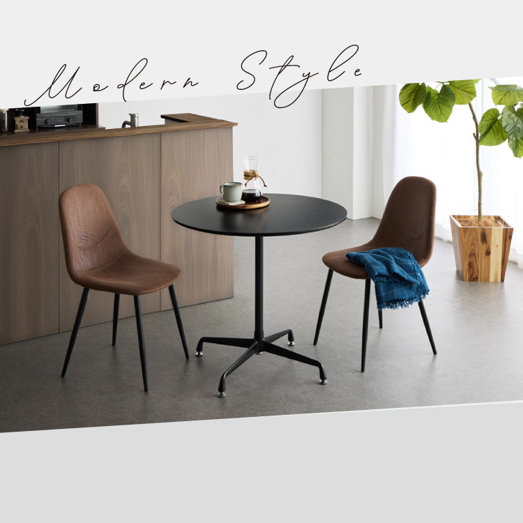 カフェテーブル 丸 直径80cm 円形 クロスレッグ 十字脚 ホワイト ベージュ ブラック スチール ミッドセンチュリー モダン 韓国 シンプル 丸テーブル ダイニングテーブル 一人暮らし 組立簡単