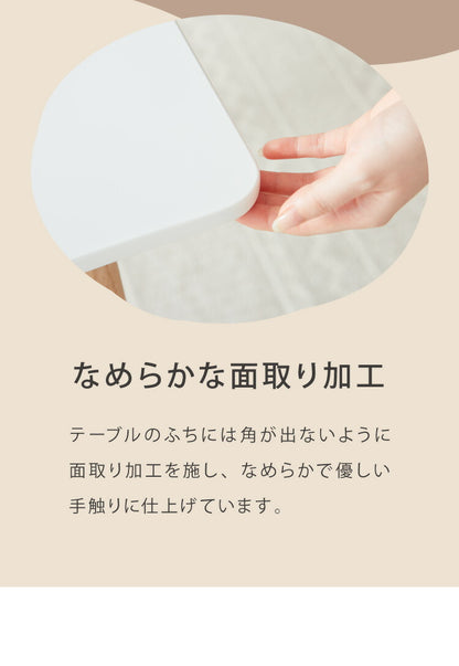 カフェテーブル 1人暮らし ホワイト グレー ブラック 幅80cm 高さ74cm 耐荷重100kg 正方形 北欧 シンプル カフェ風 韓国風 ナチュラル バイカラー 2人掛け 作業 可愛い ダイニングテーブル コーヒーテーブル テーブル