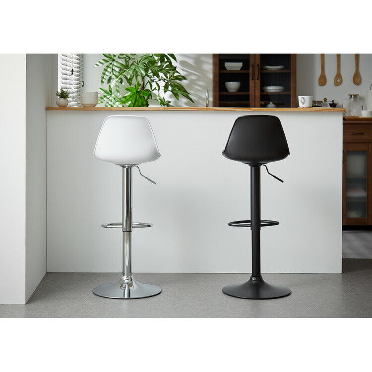 カウンターチェア 背もたれ付き 単品 レザー ハイチェア PUレザー コンパクト シンプル 省スペース カウンターチェアー チェアー バーチェア ハイスツール イス バーカウンターチェア 椅子 スツール 1脚 2脚 セット