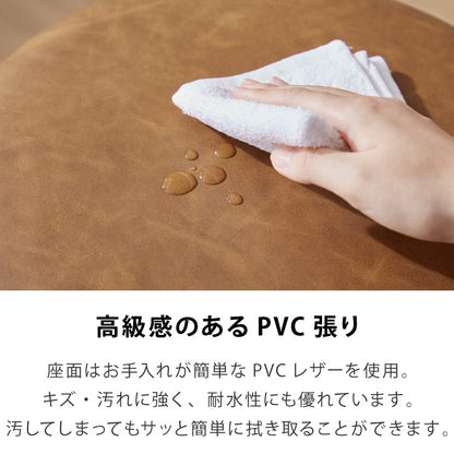 昇降式スツール キャスター キャスター付き シンプル 回転椅子 チェア キャスター付き椅子 スツール 椅子 昇降 クッション 作業 丸椅子 コンパクト 美容室 カットチェア ネイル サロン 高さ調整【送料無料】