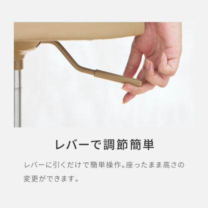 【5%OFF】昇降式スツール キャスター付き シンプル コンパクト 北欧 クッション 作業 丸椅子 チェア ラウンド PUレザー 回転 360°回転 リビング ダイニング キッチン スツール OAチェア 回転椅子 作業椅子