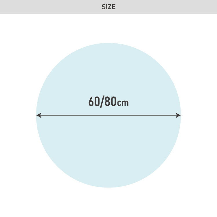 テーブルマット 透明 円形 60cm 80cm 厚さ1.5mm PVC 撥水 抗菌 耐熱 ノンホルマリン仕様 クリアマット フリーカット 円形テーブル 丸テーブル カフェテーブル 透明マット クリアシート PVCマット ビニールクロス