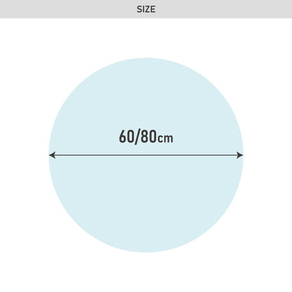 テーブルマット 透明 円形 60cm 80cm 厚さ1.5mm PVC 撥水 抗菌 耐熱 ノンホルマリン仕様 クリアマット フリーカット 円形テーブル 丸テーブル カフェテーブル 透明マット クリアシート PVCマット ビニールクロス