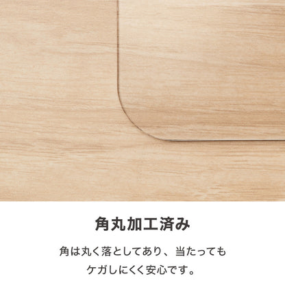 冷蔵庫マット PVC M 67×67cm 2mm厚 フリーカット 防カビ 抗菌 床保護 キズ防止 防汚 撥水 防水 床暖房対応 450L~550L冷蔵庫対応 冷蔵庫パネル PVCマット【送料無料】