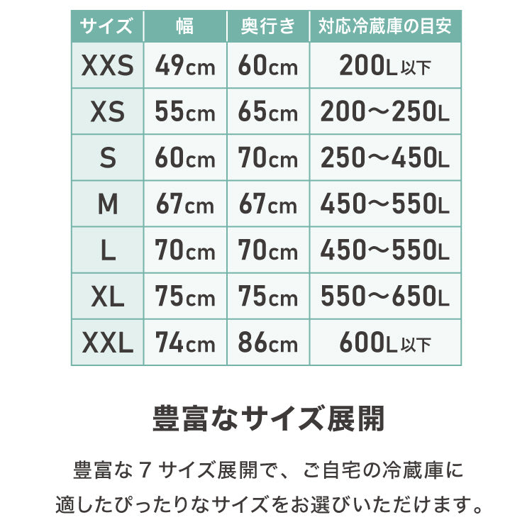 冷蔵庫マット ポリカーボネート XL 75×75cm 3mm厚 防カビ 床保護 キズ防止 防汚 撥水 防水 防振 防音 耐衝撃 床暖房対応 クッションフロア対応 550L~600L冷蔵庫対応 冷蔵庫パネル クリアマット【送
