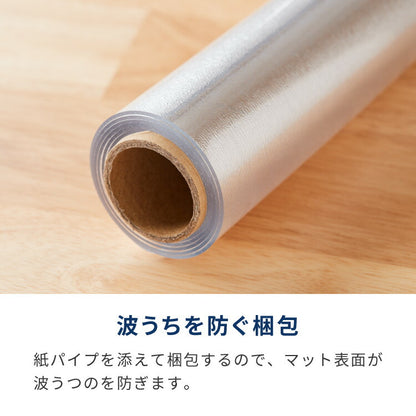 チェアマット 透明 クリア 厚さ2mm 60×60 60 撥水 透明マット 透明シート 床傷防止 床保護 フロアマット キズ防止 フローリングマット クリアマット キッチンマット 新生活 一人暮らし 在宅ワーク
