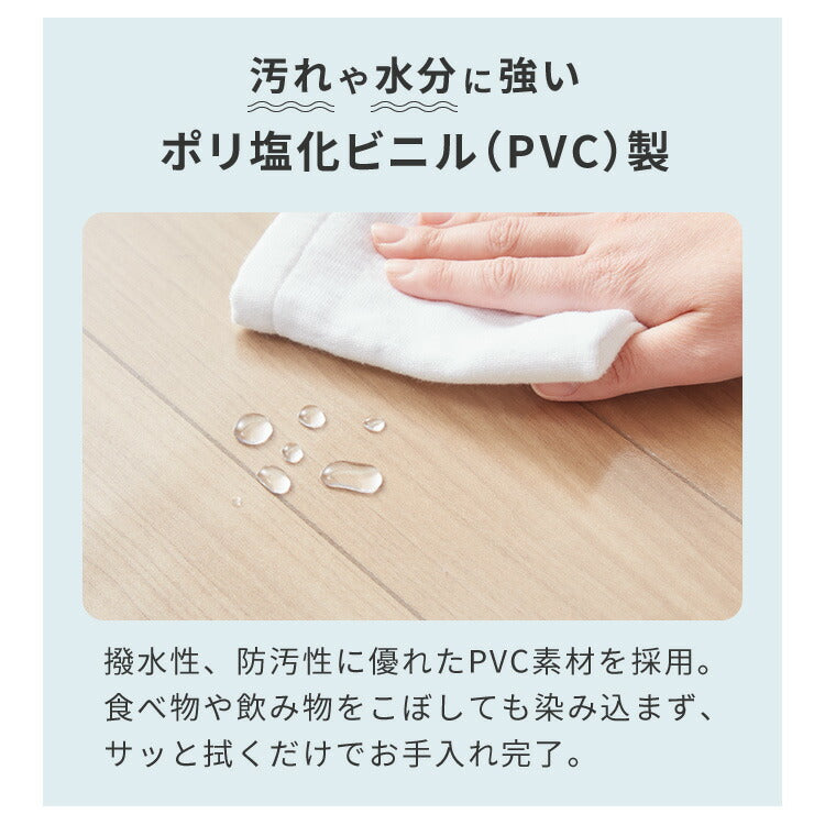 チェアマット 透明 クリア 厚さ2mm 60×60 60 撥水 透明マット 透明シート 床傷防止 床保護 フロアマット キズ防止 フローリングマット クリアマット キッチンマット 新生活 一人暮らし 在宅ワーク