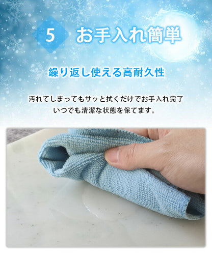 省エネ電気いらず ペットの猛暑の暑さ対策・夏バテ対策に 複数枚並べて中型犬・大型犬にも 涼しい 40cm×30cm×2cm 天然大理石 安全素材 角丸 2cm ゴム脚付き お手入れ簡単 清潔 ホワイト 犬 猫 ひんやり 大理石ボード ペットボード