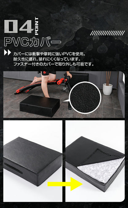 ダンベルマット ブラック ウレタン  80×60cm 厚さ15cm 2個セット シンプル ドロップマット ジムマット トレーニングマット ホームトレーニング  衝撃吸収 筋トレ ウェイトトレーニング 防音 クッション マット 安全 ダンベル用