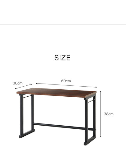 卓上ラック 60×30cm 小型 北欧 おしゃれ コンパクト 収納 省スペース ミニラック 小テーブル プリンター台 オフィス収納 スパイスラック 机上ラック 机上棚 机上用