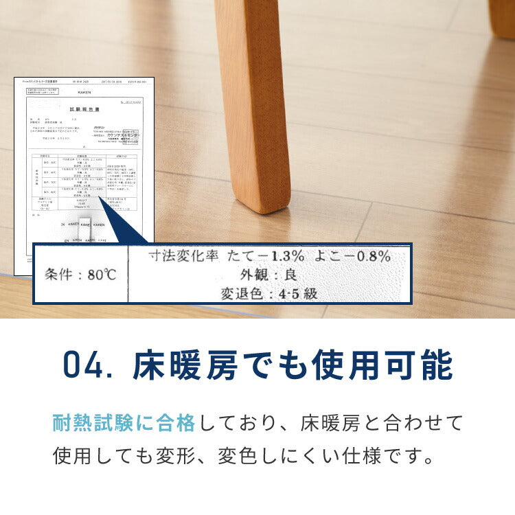 【選べる4サイズ】ダイニングマット 透明 防水 140×190cm 180×300cm 180×180cm 180×240cm 厚さ1.5mm 防汚 吸着 耐熱 撥水 フロアマット キッチンマット クリアマット 傷防止 PVC エンボス加工
