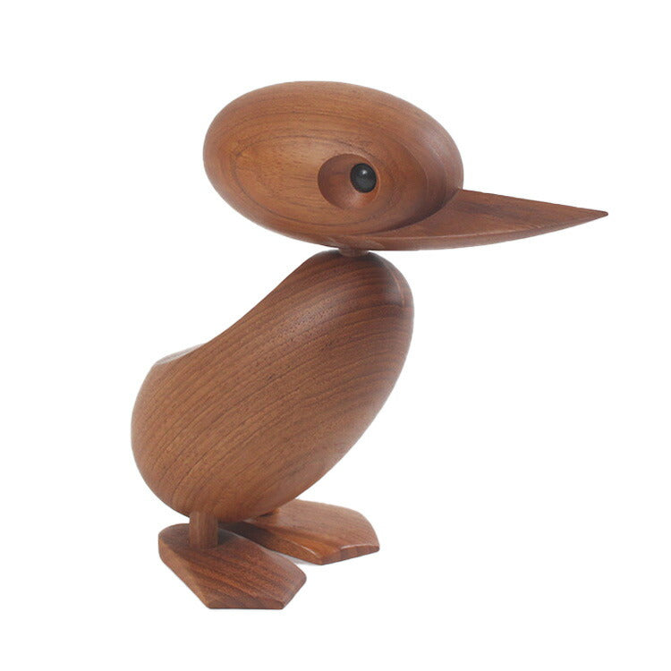 ハンス・ブリング  ダック おしゃれ ギフト 北欧 木製玩具 オブジェ 人形 置物 北欧雑貨 干支 酉年 リプロダクト ディスプレイ Hans Bolling 親子 プレゼント インテリア 動物 玄関 リビング 寝室 本棚 デスク アニマル