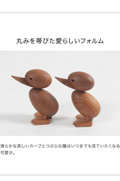 ハンス・ブリング  ダック おしゃれ ギフト 北欧 木製玩具 オブジェ 人形 置物 北欧雑貨 干支 酉年 リプロダクト ディスプレイ Hans Bolling 親子 プレゼント インテリア 動物 玄関 リビング 寝室 本棚 デスク アニマル