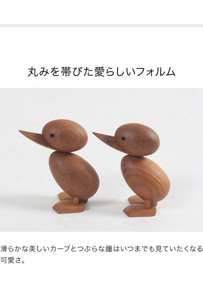 ハンス・ブリング  ダック  ギフト アヒル おしゃれ 北欧 木製玩具 オブジェ 人形 置物 北欧雑貨 リプロダクト Hans Bolling 親子 プレゼント インテリア 干支 酉年 動物 玄関 リビング 寝室 本棚 デスク アニマル