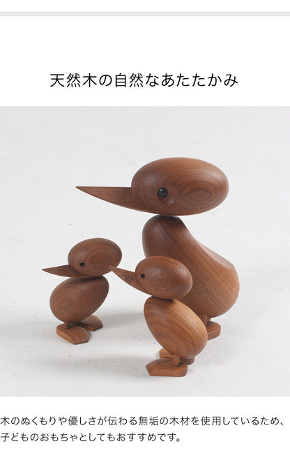 ハンス・ブリング  ダック  ギフト アヒル おしゃれ 北欧 木製玩具 オブジェ 人形 置物 北欧雑貨 リプロダクト Hans Bolling 親子 プレゼント インテリア 干支 酉年 動物 玄関 リビング 寝室 本棚 デスク アニマル