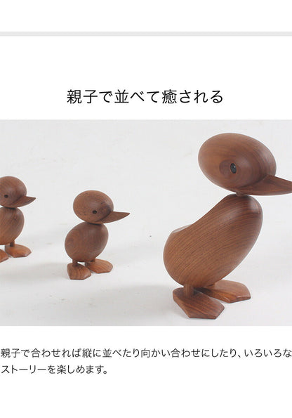 ハンス・ブリング  ダック  ギフト アヒル おしゃれ 北欧 木製玩具 オブジェ 人形 置物 北欧雑貨 リプロダクト Hans Bolling 親子 プレゼント インテリア 干支 酉年 動物 玄関 リビング 寝室 本棚 デスク アニマル