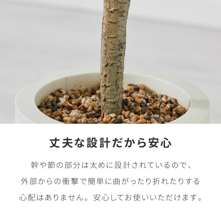 人工観葉植物 ウンベラータ フェイクグリーン 大型 155cm 160cm フィカス 植物 おしゃれ ナチュラル シンプル フェイク 造花 リアル 観葉植物 リビング インテリア 玄関 室内 ギフト お祝いプレゼント