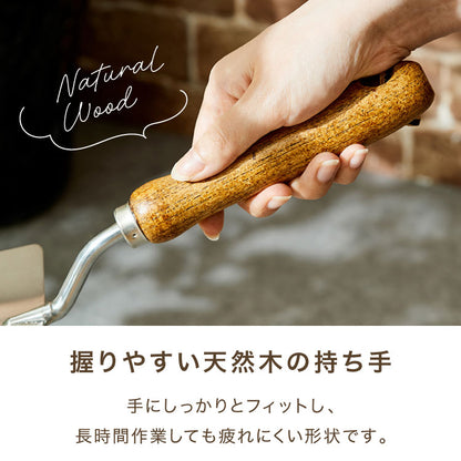ガーデンツール 3点セット セット ステンレス製 おしゃれ 北欧 園芸用 園芸工具 ガーデニング 手植え 除草 移植ゴテ 移植ごて スコップ シャベル ハンドフォーク ガーデニング雑貨 ガーデニング用品