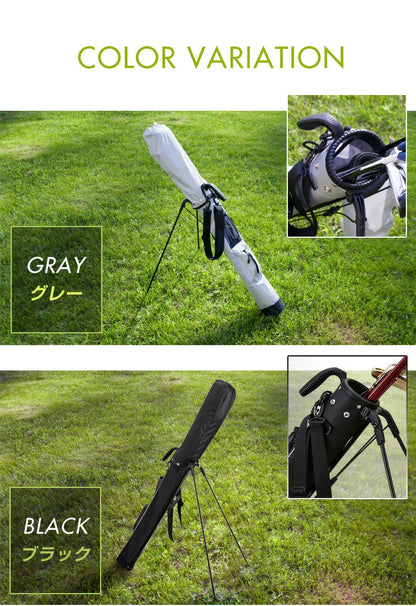 スタンドバッグ ゴルフバッグ クラブケース 大容量 9本収納 ポケット付き ストラップ付き 防水仕様 軽量 練習用 打ちっぱなし コンパクト セルフスタンド ゴルフ セルフスタンドバッグ スタンドバッグ クラブバッグ キャディバッグ