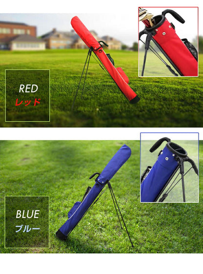 スタンドバッグ ゴルフバッグ クラブケース 大容量 9本収納 ポケット付き ストラップ付き 防水仕様 軽量 練習用 打ちっぱなし コンパクト セルフスタンド ゴルフ セルフスタンドバッグ スタンドバッグ クラブバッグ キャディバッグ