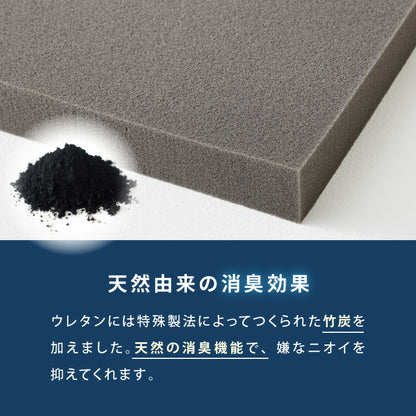 ごろ寝マット 折りたたみ 枕付き 両面タイプ タオル生地 メッシュ生地 消臭 抗菌 防臭 洗える カバー付き 60×180cm 持ち運び コンパクト 大人 ゴムバンド付き ごろ寝クッション 長座布団 マットレス