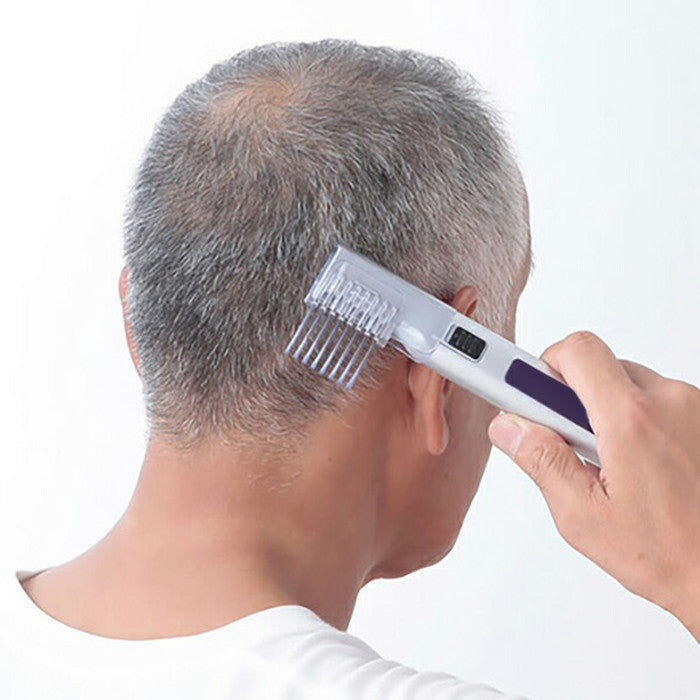 バリカン セルフカット クイックトリマー 散髪マント セット コードレス アタッチメント 2種 散髪 電動トリマー シェーバー とかすだけ ヘアクリッパー セルフケア 簡単 自宅 子供 赤ちゃん