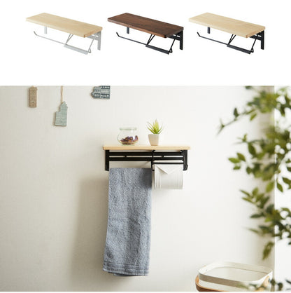 トイレットペーパーホルダー カバー 複数カラー 木製 スチール 天板付き シンプル ナチュラル おしゃれ 北欧 ペーパーホルダー トイレットペーパー 簡単取り付け 賃貸 飾り棚 収納 DIY 棚付き 天板 便利 インテリア 新生活 補充楽