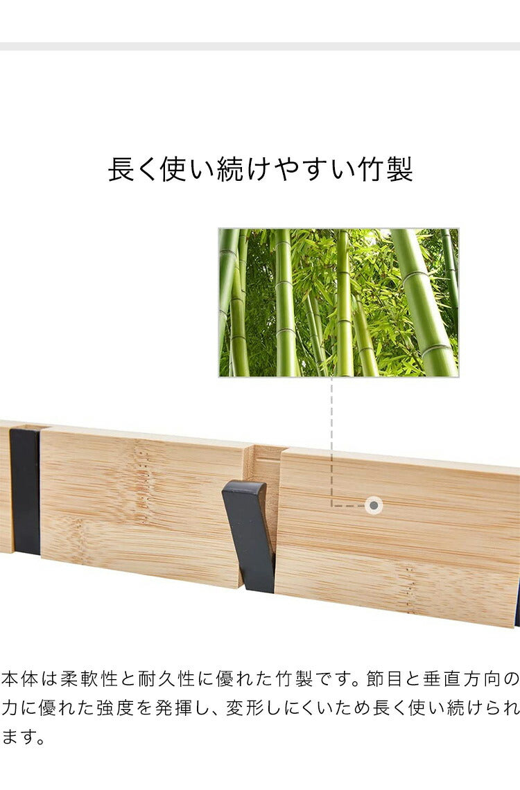 ウォールハンガー おしゃれ 3連フック 2本セット 90度回転 幅30cm 壁 竹製 収納フック 化合式 天然木 アルミ合金 壁掛け 北欧 シンプル ナチュラル 玄関 オフィス コンパクト 壁掛けフック コート掛け スーツ掛け 傘掛け