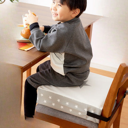 高さ調整クッション 子供 椅子 3段 幅30cm 抗菌 防臭 ベルト付き お食事クッション おしゃれ キッズ用品 座布団 キッズチェア ベビーチェア 高さ調節 クッション 子供 椅子 幼稚園 保育園 お食事 お勉強 ノンホルム シンプル