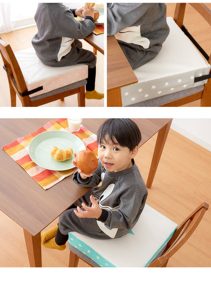 高さ調整クッション 子供 椅子 3段 幅30cm 抗菌 防臭 ベルト付き お食事クッション おしゃれ キッズ用品 座布団 キッズチェア ベビーチェア 高さ調節 クッション 子供 椅子 幼稚園 保育園 お食事 お勉強 ノンホルム シンプル