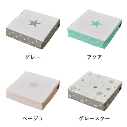 高さ調整クッション 子供用 クッション 3段 抗菌 防臭 防水 はっ水 ベルト付き お食事クッション お子様用 座布団 高さ調節 高さ 調節 キッズチェア ノンホルム 正方形 北欧 シンプル おしゃれ チェアクッション 子供用