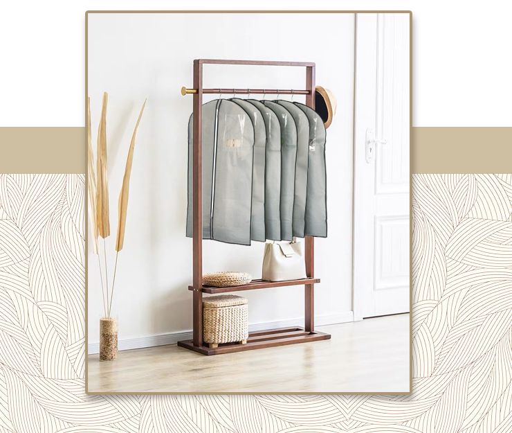 洋服カバー 12枚組 100cm 不織布 通気性 防塵 ほこり防止 日焼け防止 センターファスナー 透明窓 ポケット付き 収納 衣服収納 衣装カバー 衣服カバー 衣類カバー カバー 押し入れ クローゼット ワードローブ 引越 衣替え