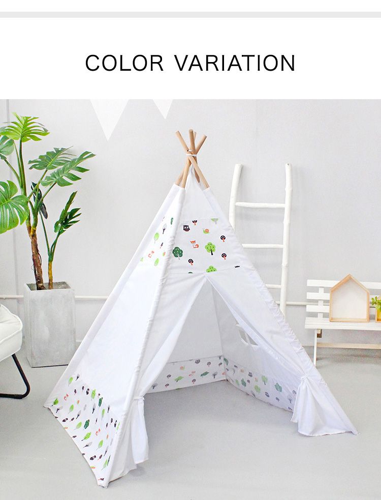 キッズテント ティピー テント 子供 おしゃれ 組立簡単 コンパクト 折りたたみ 木製 布地 キッズ用品 子供部屋 かわいい 北欧 こども 女の子 男の子 おもちゃ 知育玩具 秘密基地  ハウス キャンプ 屋外 室内 ギフト