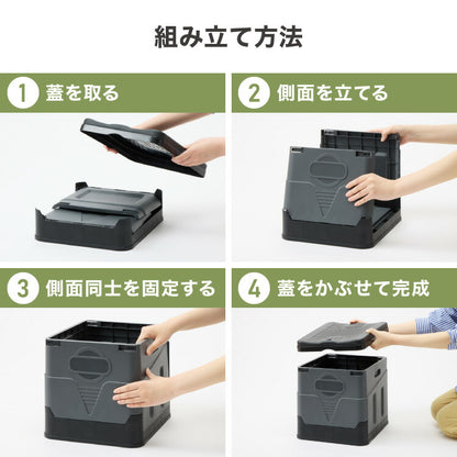 【5%OFF】緊急用トイレ 折りたたみ 4点セット 12回分 凝固剤付き コンパクト 軽量 水洗いOK 耐荷重150kg 簡易トイレ ポータブルトイレ 災害用 防災グッズ キャンプ 携帯トイレ 仮設トイレ 非常用トイレ 緊急用 避難所 介護 地震 アウトドア 防災セット 災害時