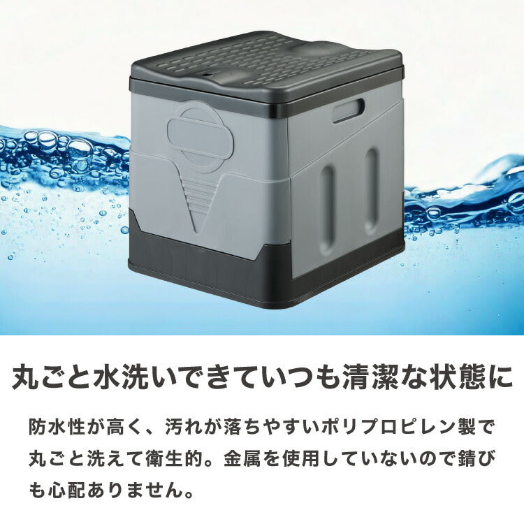 【5%OFF】緊急用トイレ 折りたたみ 4点セット 12回分 凝固剤付き コンパクト 軽量 水洗いOK 耐荷重150kg 簡易トイレ ポータブルトイレ 災害用 防災グッズ キャンプ 携帯トイレ 仮設トイレ 非常用トイレ 緊急用 避難所 介護 地震 アウトドア 防災セット 災害時