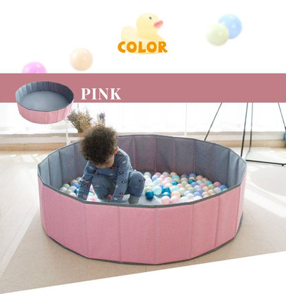 ボールプール 折りたたみ Mサイズ 直径100cm 簡単収納 収納 省スペース コンパクト 持ち運び便利 丈夫 かわいい おしゃれ プール 室内 遊び場 プレイサークル おもちゃ 子供 グッズ 在宅 リモートワーク