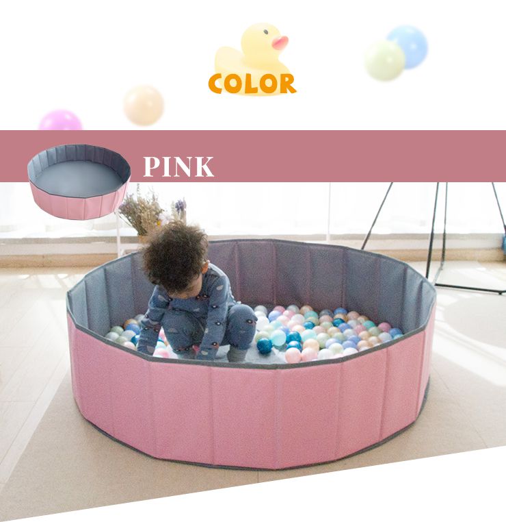 ボールプール 折りたたみ Sサイズ 直径80cm 簡単収納 収納 省スペース コンパクト 持ち運び便利 丈夫 かわいい おしゃれ プール 室内 遊び場 プレイサークル おもちゃ 子供 グッズ 在宅 リモートワーク