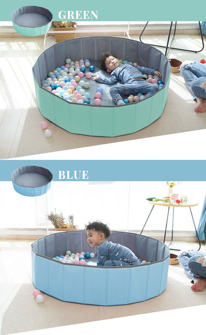 ボールプール 折りたたみ Sサイズ 直径80cm 簡単収納 収納 省スペース コンパクト 持ち運び便利 丈夫 かわいい おしゃれ プール 室内 遊び場 プレイサークル おもちゃ 子供 グッズ 在宅 リモートワーク