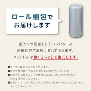【選べる中材3タイプ】マットレス 折りたたみ 高反発 竹炭入り シングル 3Dセル 3つ折り フラット プロファイル 厚さ10cm 190N 抗菌 防臭 洗える