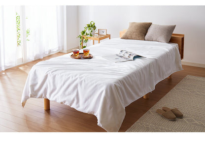 真綿布団 掛け布団 中綿 シルク100% シングル 収納袋付き 絹 綿100%生地 0.4kg 天然繊維 真綿100% 滑らか 涼感 夏掛け布団 夏用 オールシーズン 肌掛け布団 真綿ふとん 掛布団 掛けふとん 真綿 布団