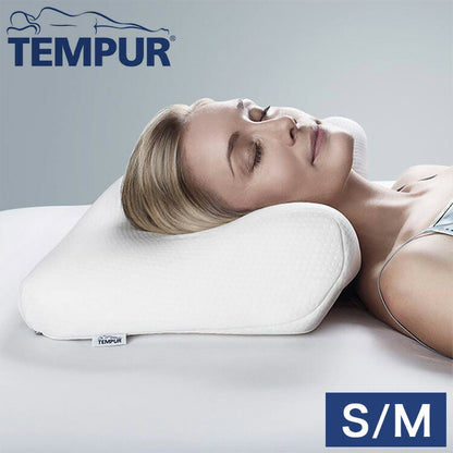TEMPUR テンピュール 枕 ミレニアムネックピロー Sサイズ Mサイズ エルゴノミック かため 低反発 凹型 体圧分散 横寢 仰向き寝 横向き寝 首 肩 サポート ストレートネック 硬め 低め フィット 首肩フィット いびき 体圧軽減 安眠 快眠 快適枕