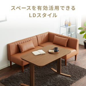 ダイニングソファ ソファ コーナーソファ L型 レザー 3人掛け L字ソファ ダイニング ソファーセット おしゃれ2点セット ポケットコイル 天然木 リビングダイニング カウチソファ クッション付き