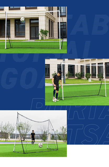 フットサルゴール 折りたたみ 組み立て 3×2m 簡単組み立て 収納袋 ペグ ミニゴール サッカーゴール ゴール フットサル サッカー 子供用 練習 少年サッカー 収納バッグ 小学生 中学生 簡易設置 ミニサッカー コンパクト 持ち運び