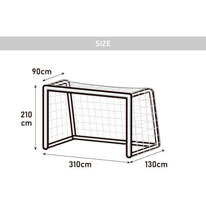 サッカーネット 交換用 フットサルサイズ ネットのみ 公式サイズ 練習 1枚 網目14cm ゴールネット ネット トレーニング 網 体育 部活 クラブ活動 少年サッカー ジュニア サッカー フットサル