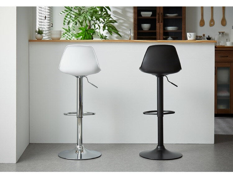 【数量限定】カウンターチェア バーチェア 2脚セット 背もたれ付き 回転式 昇降式 レザー カフェ風 塩系 ヴィンテージ 喫茶店風 おしゃれ レトロ モダン アンティーク ハイスツール チェア スツール